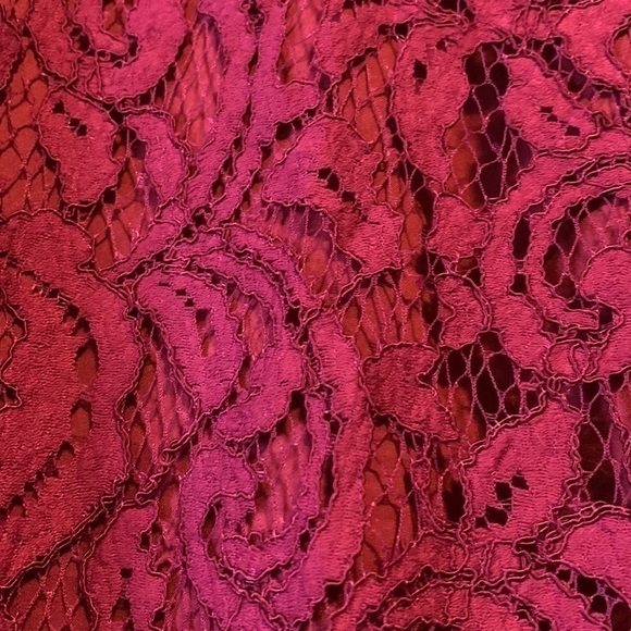 Cynthia Steffe Purple Lace Evening Cocktail Festive Dress Size 4 NWT - Picture 8 of 17